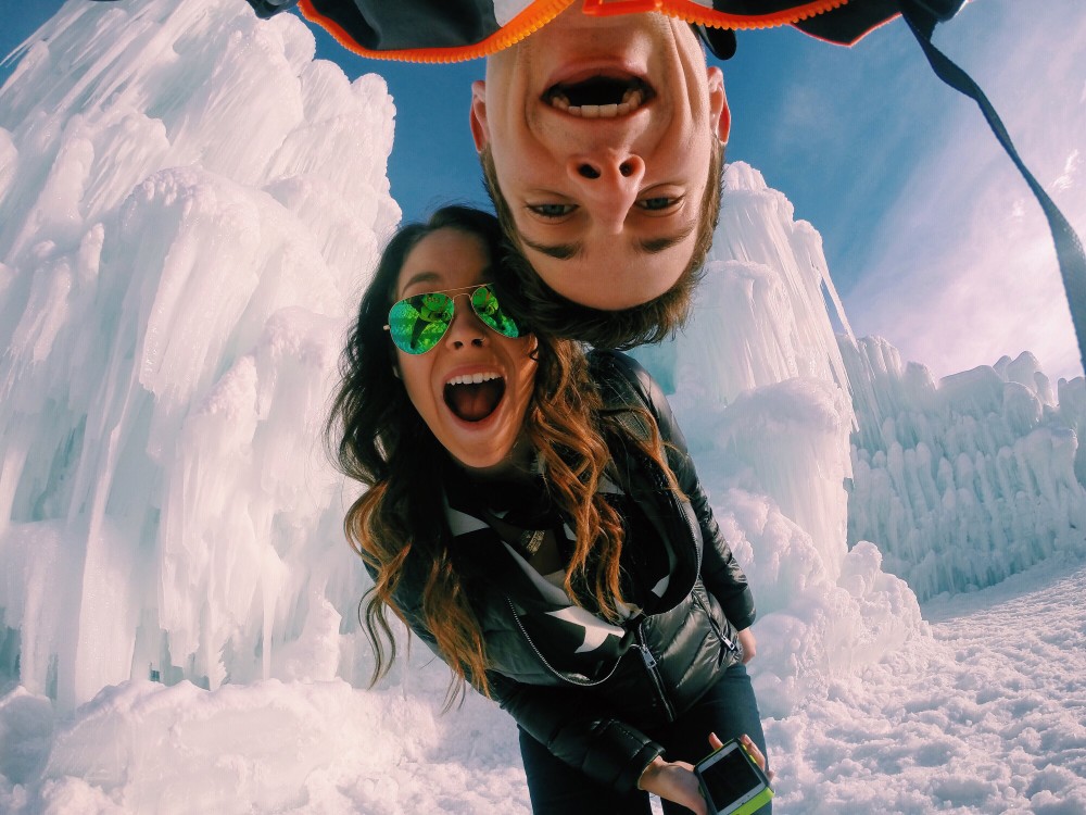 Positive Travel Sustainable travel indian railway having-too-much-fun-in-the-ice-caves